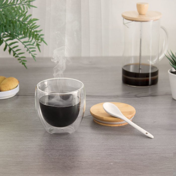 Taza doble vidrio ¨Colombia¨ - Imagen 4