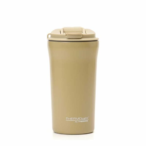Vaso térmico ThermoCafé doble tapa abatible y sorbete