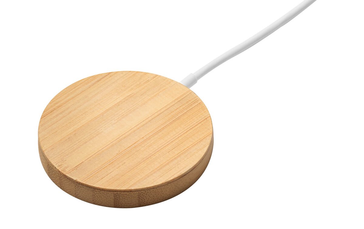 Cargador Inalámbrico Mag Eco Bambú