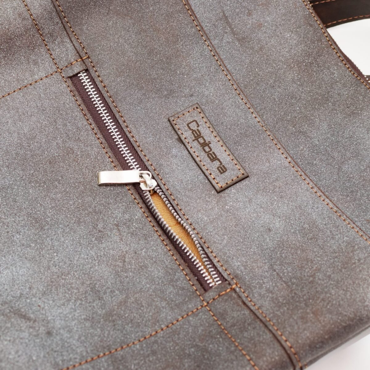 MOCHILA PORTA NOTEBOOK CUERO GENUINO - Imagen 4