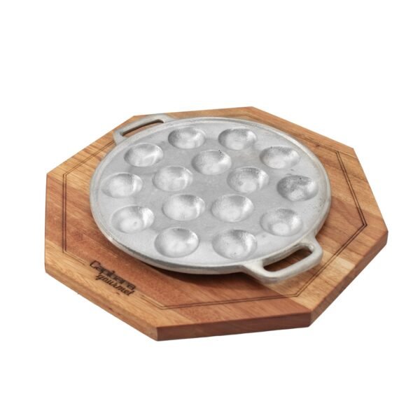 TABLA CON PROVOLETERA DEGUSTACION FUNDICION DE ALUMINIO