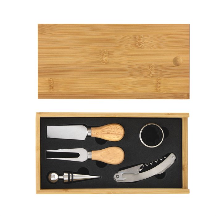 T708 Set de vino y Tabla para quesos "WINCHESTER"