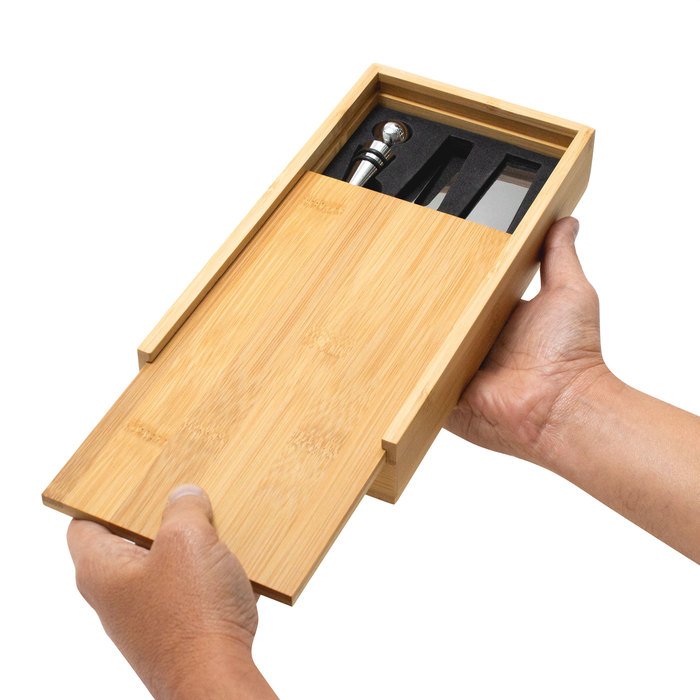 T708 Set de vino y Tabla para quesos "WINCHESTER" - Imagen 3